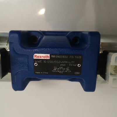 4we10e50/Eg24n9K4/M R901278761 válvula direcional de solenoide para Rexroth fácil de instalar