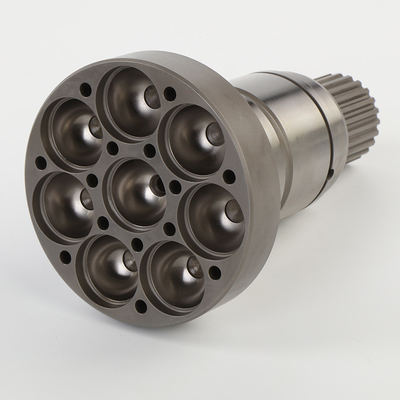A6vm170 Motor de pistão Rexroth Peças sobressalentes hidráulicas com estrutura de cilindro único