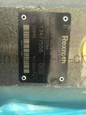 Máquinas de construção A2fe180 Motor de pistão hidráulico a óleo para exploração de escavadeiras