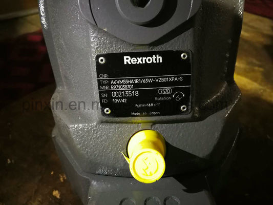 Motor de pistão hidráulico da série A6vm55 para guindaste e rolos de tambor de planador a frio