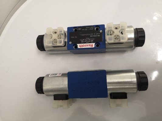 Válvula hidráulica de controlo direccional de dois lugares 4we6d63/Eg24n9K4 de 24 V com material
