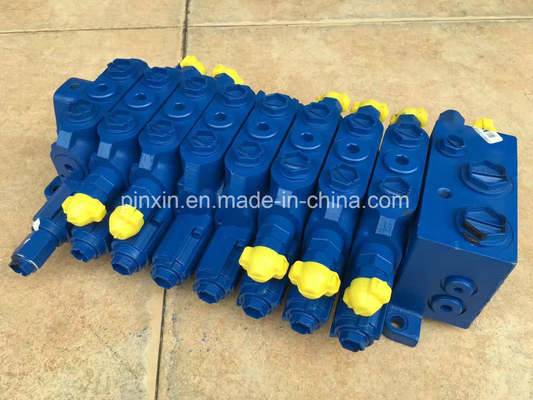 M4-1429 Valva de unidade múltipla para escavadeira Válvula de controlo de peças de reposição hidráulicas duráveis