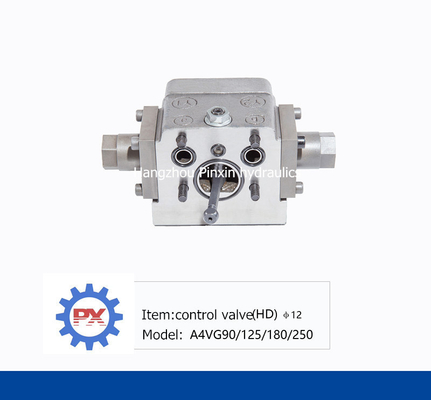 Tipo de controlo manual de válvula hidráulica HD fácil para A4vg71 bomba hidráulica monoposto