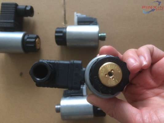 Peças sobressalentes hidráulicas de cilindro único bobina solenoide para estrutura de bomba 3 pinos 2 pinos