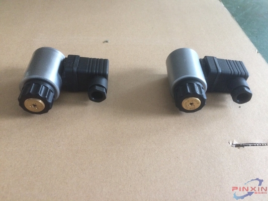 Estrutura de cilindro único Peças de bomba hidráulica Bobina de solenoide 3 pinos 2 pinos para peças de reposição