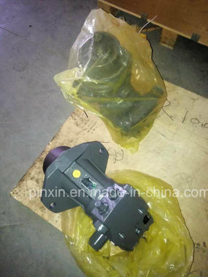 Peças de máquinas de pavimentação de estradas Ferro fundido Motor de pistão hidráulico A2fe125/61W-VAL020 com 1