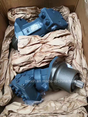 Peças de máquinas de pavimentação de estradas Ferro fundido Motor de pistão hidráulico A2fe125/61W-VAL020 com 1