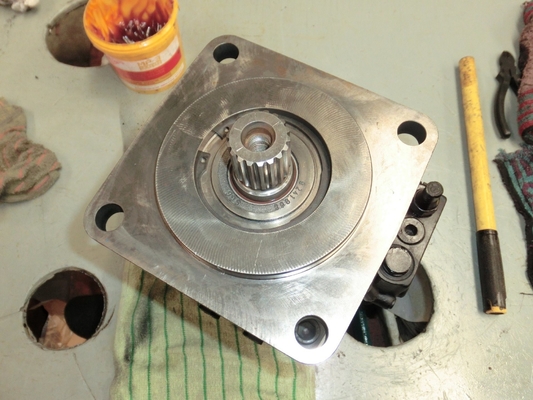 Bomba de pistão hidráulica de plano a frio da série A11vo57lrds com posição horizontal do eixo