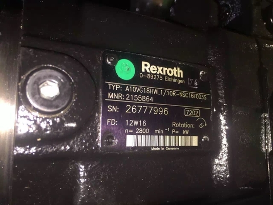Caminhão de bomba de betão de eixo recto de placas de suporte de pistão Tipo de pressão de óleo bomba hidráulica