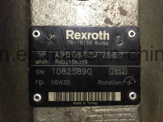 Máquina de rolagem de aço carbono A2FM107 A2FM125 Motor hidráulico para máquinas de pavimentação