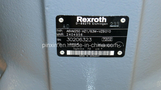 USD Motor com apoio de pagamento A6vm200ha1 Motor hidráulico para escavadeira de guindastes