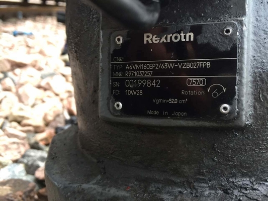 A6VM160 Motor hidráulico A melhor escolha para máquinas de elevação