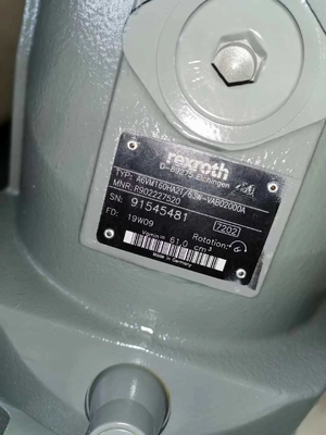 Motor de pistão hidráulico Serise A6vm160 certificado pela ISO9001 para aplicações industriais