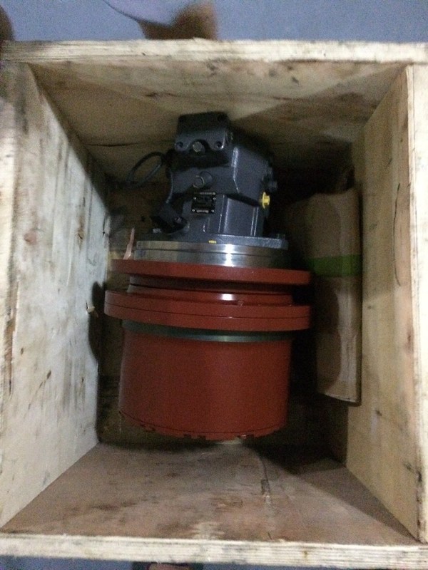 GM35vl-E-75/130-3 Motor de redução hidráulica para escavadeira Pagamento de apoio de ferro fundido em USD