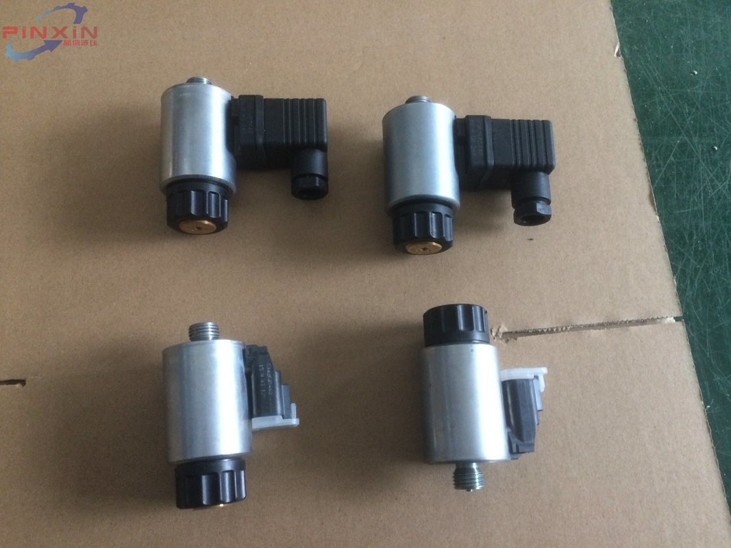 Estrutura de cilindro único Peças de bomba hidráulica Bobina de solenoide 3 pinos 2 pinos para peças de reposição
