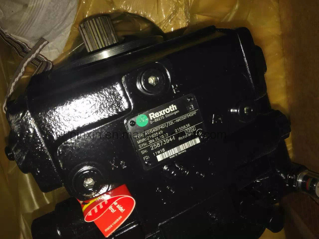 Bomba hidráulica de cilindro único A4vg28-a para máquinas de pavimentação e desempenho potente