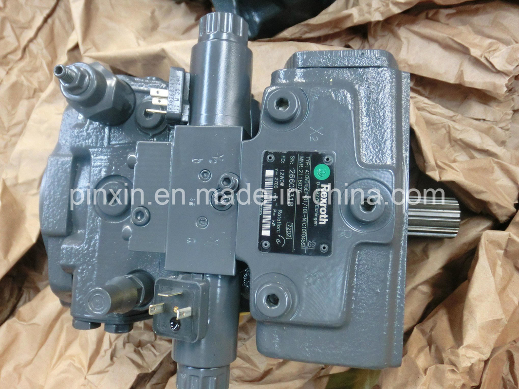 Pressureoil Straight Shaft Swashplate Piston Tipo A10vg45ep4d1 Bomba de carregamento para pavimentador