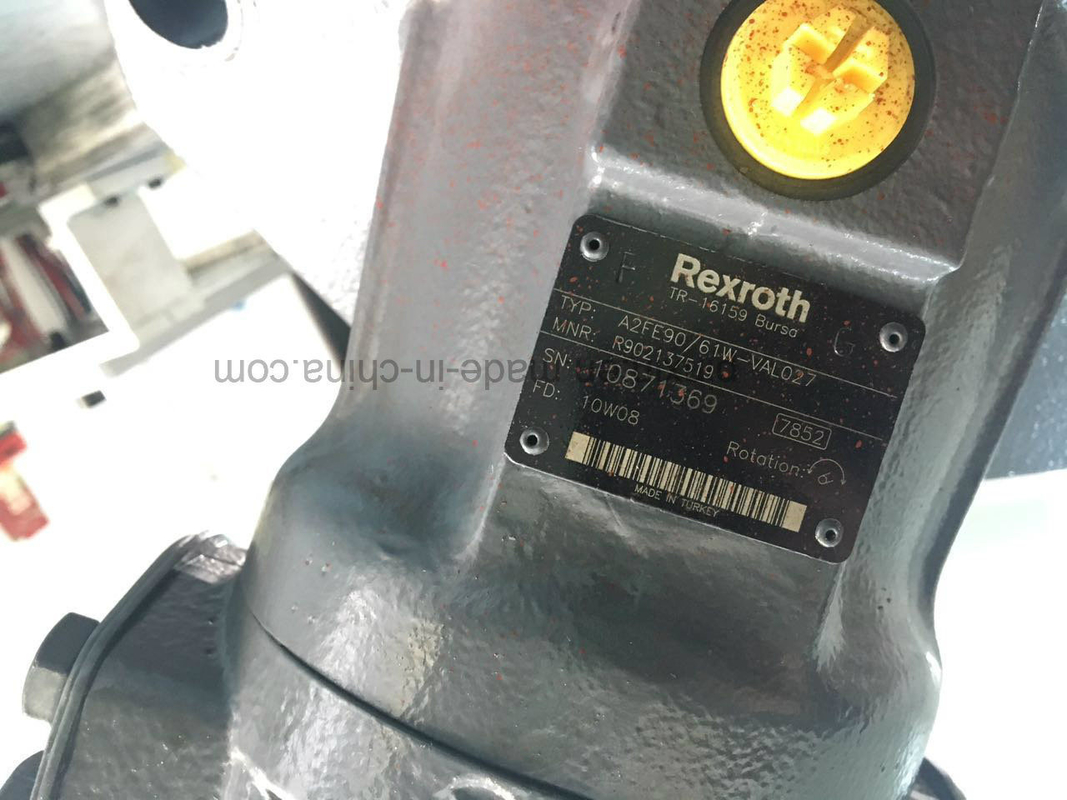 Motor de pistão hidráulico de aço carbono A2fe90 para máquinas de construção de escavadeiras