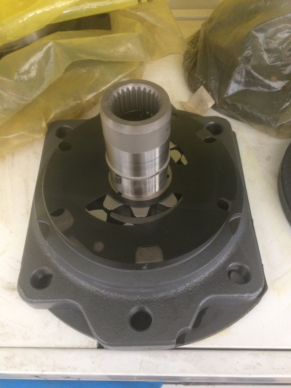 A4vg125 Bomba de engrenagem de linha normal para caminhão de bombeamento de betão Schwing fabricada em aço carbono